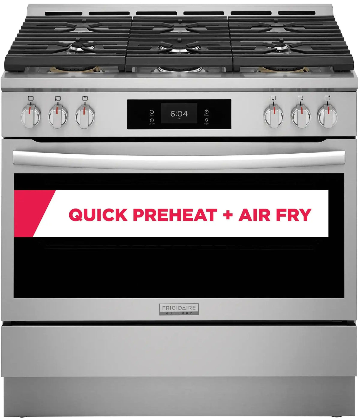 36" Dual-Fuel Range with Air Fry