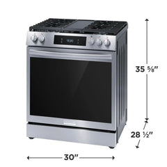30” Gas Range with 15+ Ways to Cook, Includes Free Air Fry Tray