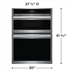 30" Electric Wall Oven and Microwave Combination with 15+ Ways To Cook