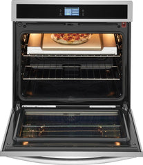 30" Single Electric Wall Oven with Stone-Baked Pizza