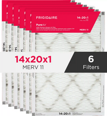 PureAir® 14" x 20" x 1" MERV 11 Premium Allergen Air Filter - 6 Pack