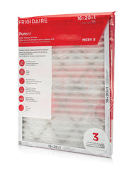 PureAir® 16" x 20" x 1" MERV 8 Allergen Air Filter - 6 Pack