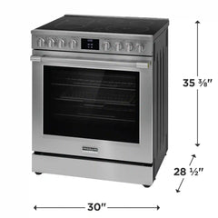 30” Electric Range with No Preheat + Air Fry, Includes Air Fry Tray