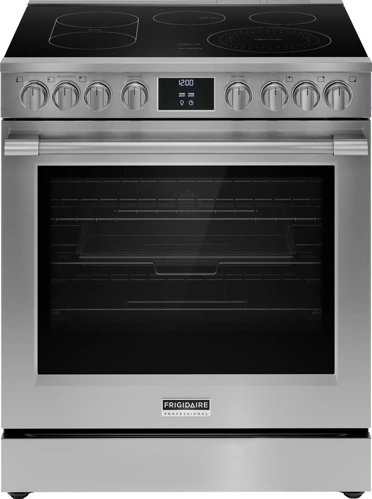 30” Electric Range with No Preheat + Air Fry, Includes Air Fry Tray