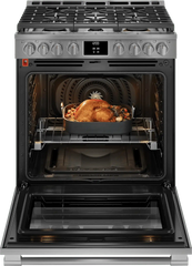 30” Gas Range with No Preheat + Air Fry, Includes Air Fry Tray
