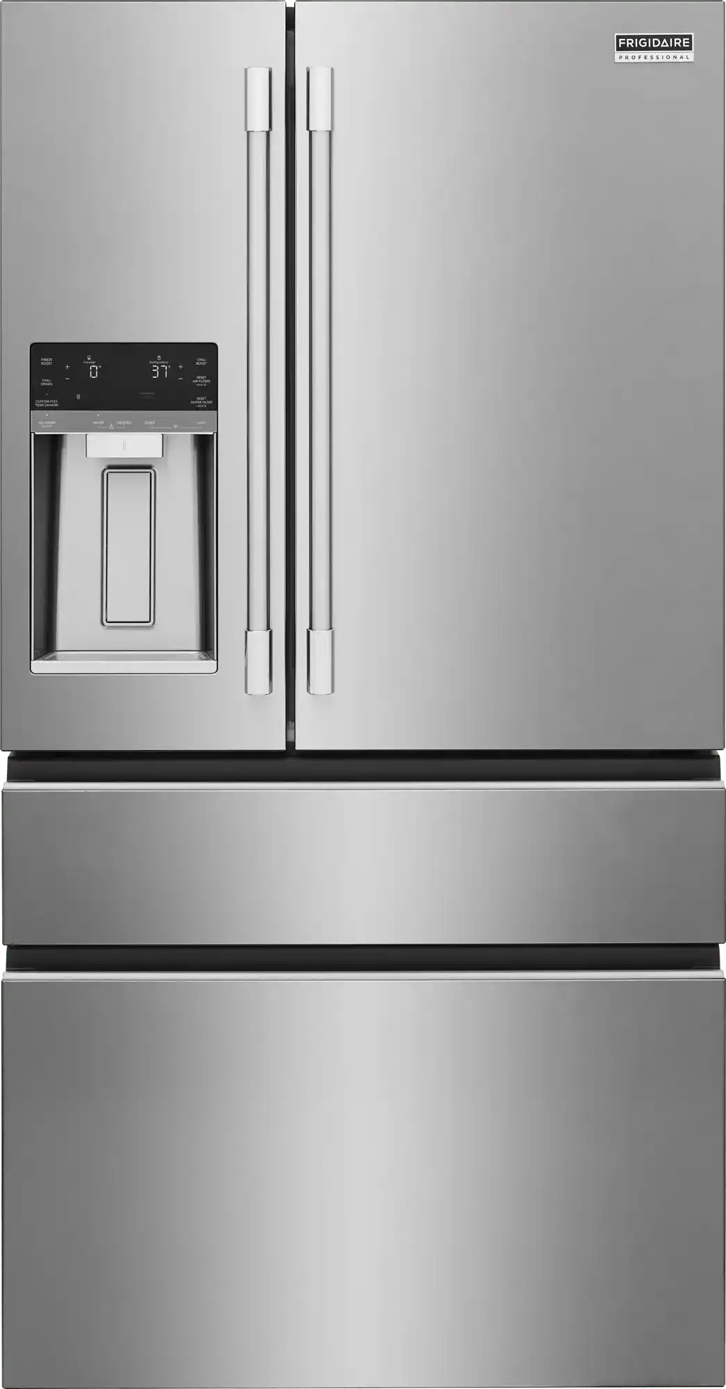 22 Cu. Ft. Counter-Depth 4-Door French Door Refrigerator